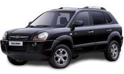 2D коврики EVA в салон и багажник  на Hyundai Tucson I (2004-2010)