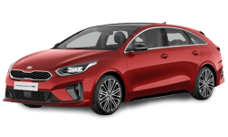 2D коврики EVA в салон и багажник на Kia ProCeed III (CD) (2018-2021)