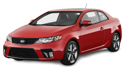 2D коврики EVA в салон и багажник на Kia Cerato Coup I (2008-2013)