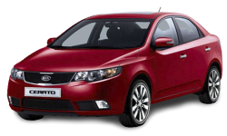 2D коврики EVA в салон и багажник на Kia Cerato II (2008-2013)