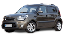 2D коврики EVA в салон и багажник на Kia Soul I (AM FL) рестайлинг (2011-2014)