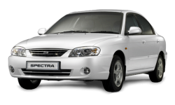 2D коврики EVA в салон и багажник на Kia Spectra I (2004-2011)