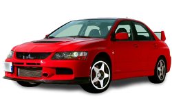 2D коврики EVA в салон и багажник на Mitsubishi Lancer Evolution IX (2005-2007)