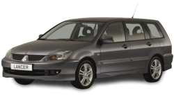 2D коврики EVA в салон и багажник на Mitsubishi Lancer IX универсал (2000-2010)