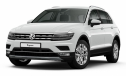 3D коврики EVA с бортами в салон  на Volkswagen Tiguan II (2016-н.в.)