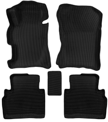 3D коврики EVA с бортами в салон на Honda Civic VIII седан (2005-2012)