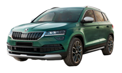 3D коврики EVA с бортами в салон  на Skoda Karoq (2020-н.в.)