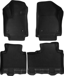 3D коврики EVA с бортами в салон на Geely Okavango 7 мест (2020-н.в)