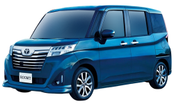 2D коврики EVA в салон и багажник  на Toyota Roomy (2016-н.в.)