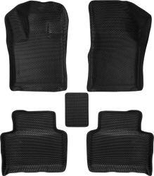 3D коврики EVA с бортами в салон на EXEED VX 6 мест (2021-н.в)