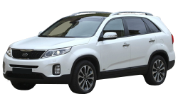 2D коврики EVA в салон на Kia Sorento II рестайлинг 5 мест (2012-2021)